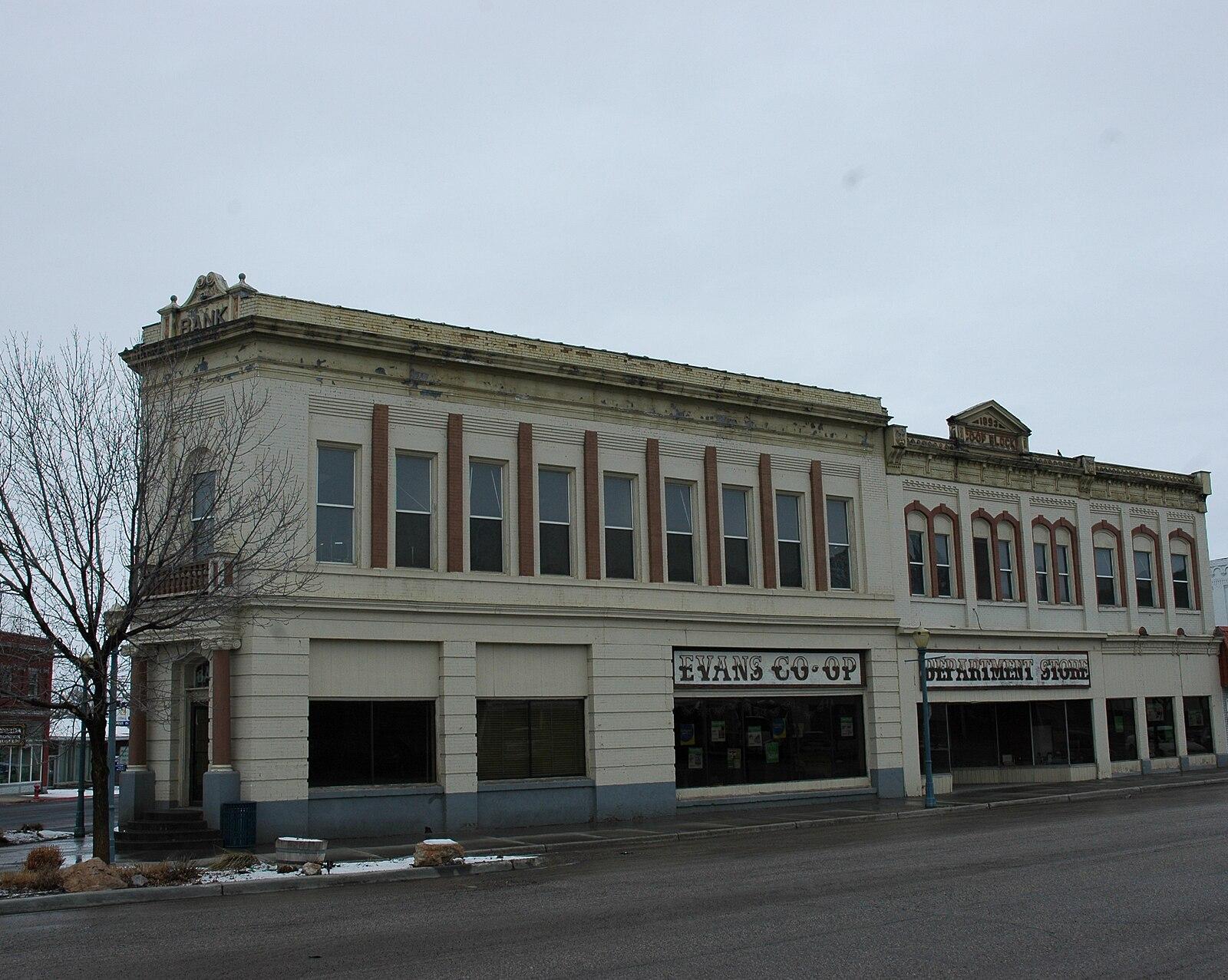 Coop and Bank Malad Idaho